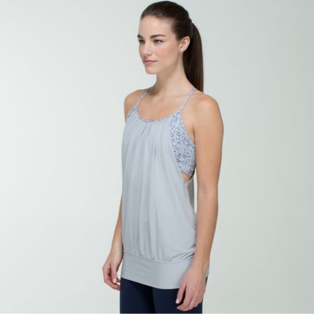 LULULEMON No Limit Gray Tank Top 8